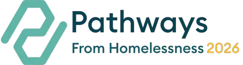 Pathways from homelessness event logo 2026